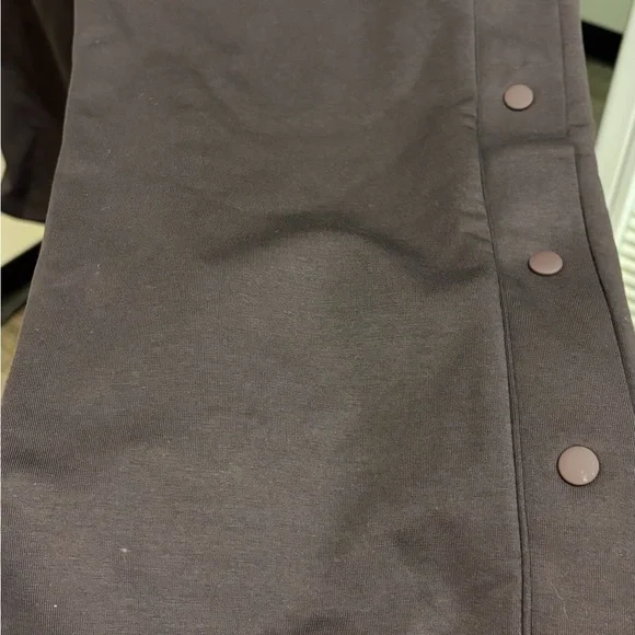 SKIMS Nike Brown Snap away Sweatpants Sz S - Picture 8 of 8